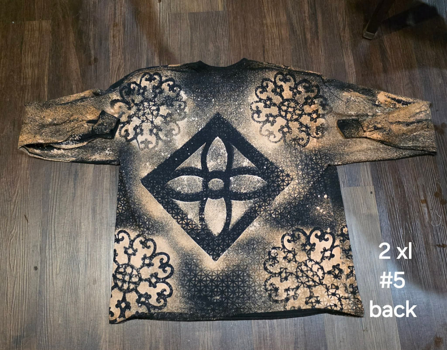 RTS Bleached Long Sleeve Shirt #5 - 2XL