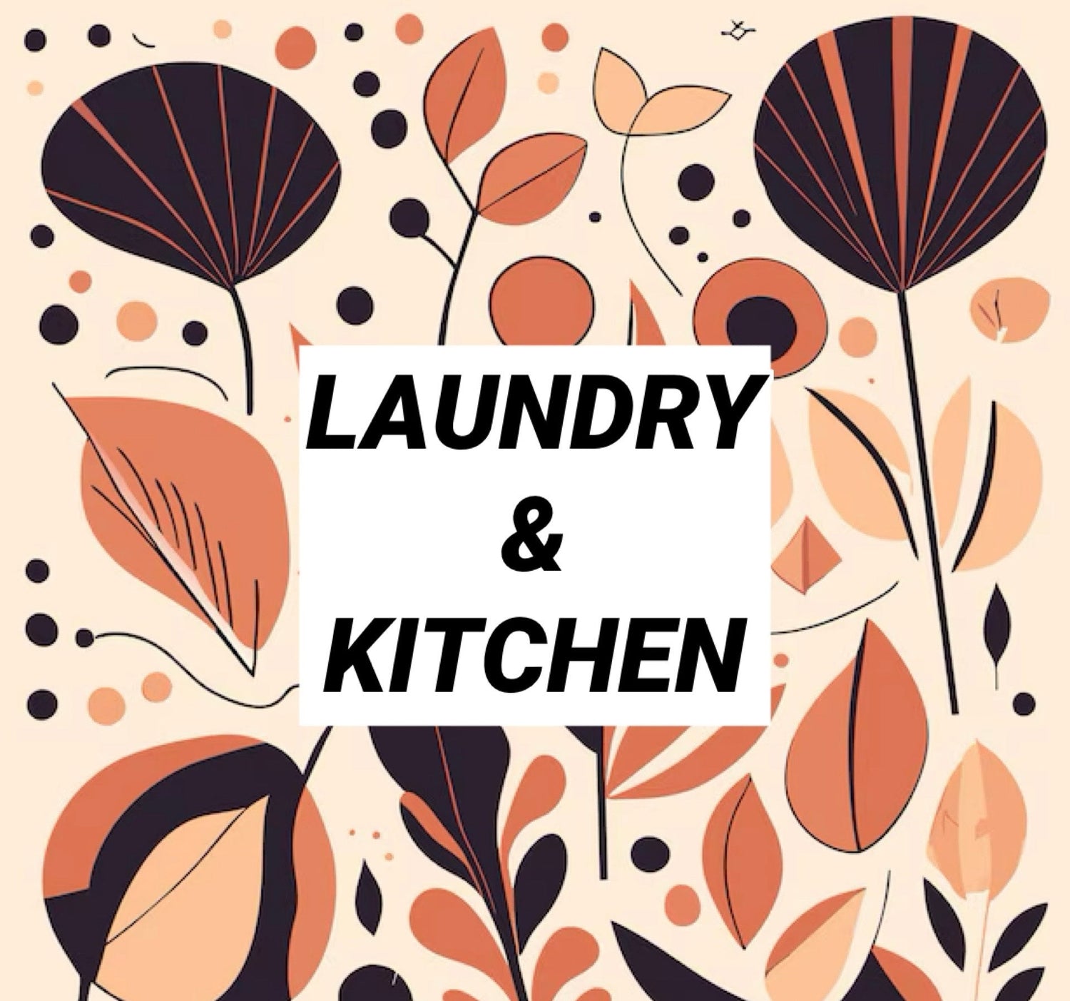 Laundry & Kitchen