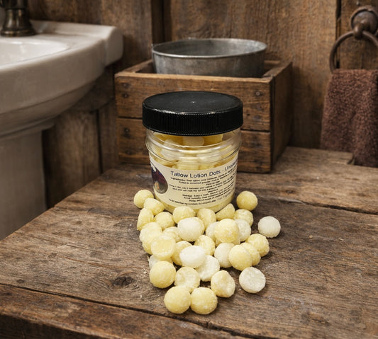 Tallow Lotion Dots - Unscented