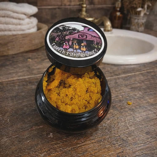 Turmeric Lemon Sugar Scrub 4oz