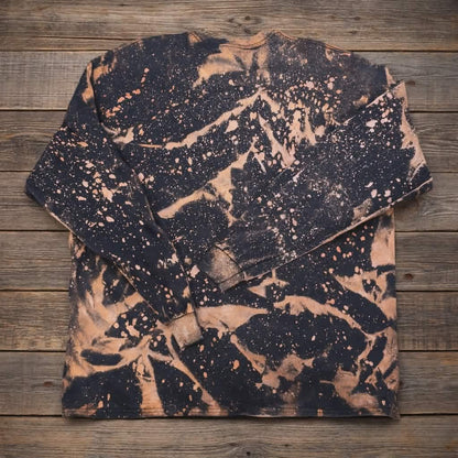 Alien Bleached T-Shirt - 2XL - Long Sleeve