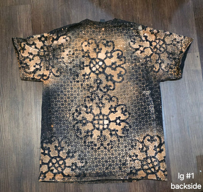 RTS Bleached T-Shirt #1 - LARGE